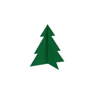 Choinka dekoracyjna 23 cm filc zielona - Ozdoby bożonarodzeniowe - miniaturka - grafika 1