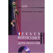 Podręczniki dla gimnazjum - NOWELA Język francuski Testy różnicujące z płytą CD Poziom A1 - Alicja Sobczak, Beata Zawisza - miniaturka - grafika 1