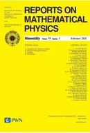 Czasopisma - Reports On Mathematical Physics volume 95 number 1 Polska - miniaturka - grafika 1