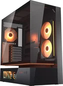 Obudowy komputerowe - Obudowa Cougar Obudowa Midi-Tower CFV235 Vision, ARGB, Szkło, Czarny CGR-2DA4B-V - miniaturka - grafika 1