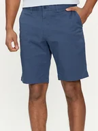 Spodenki męskie - Tommy Hilfiger Szorty materiałowe Harlem MW0MW23568 Niebieski Regular Fit - miniaturka - grafika 1