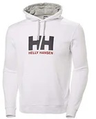 Bluzy męskie - Helly Hansen HH logo sweter Hoodie męski NOWY, biały, xxl 33977 - miniaturka - grafika 1