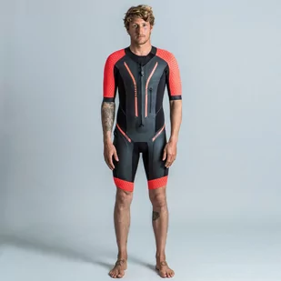 Kombinezon do Swimrun z neoprenu 4/2 mm Unisex - Pianki do pływania - miniaturka - grafika 1
