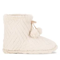 Kapcie damskie - Kapcie Home & Relax WFA3241-1 Beżowy - miniaturka - grafika 1