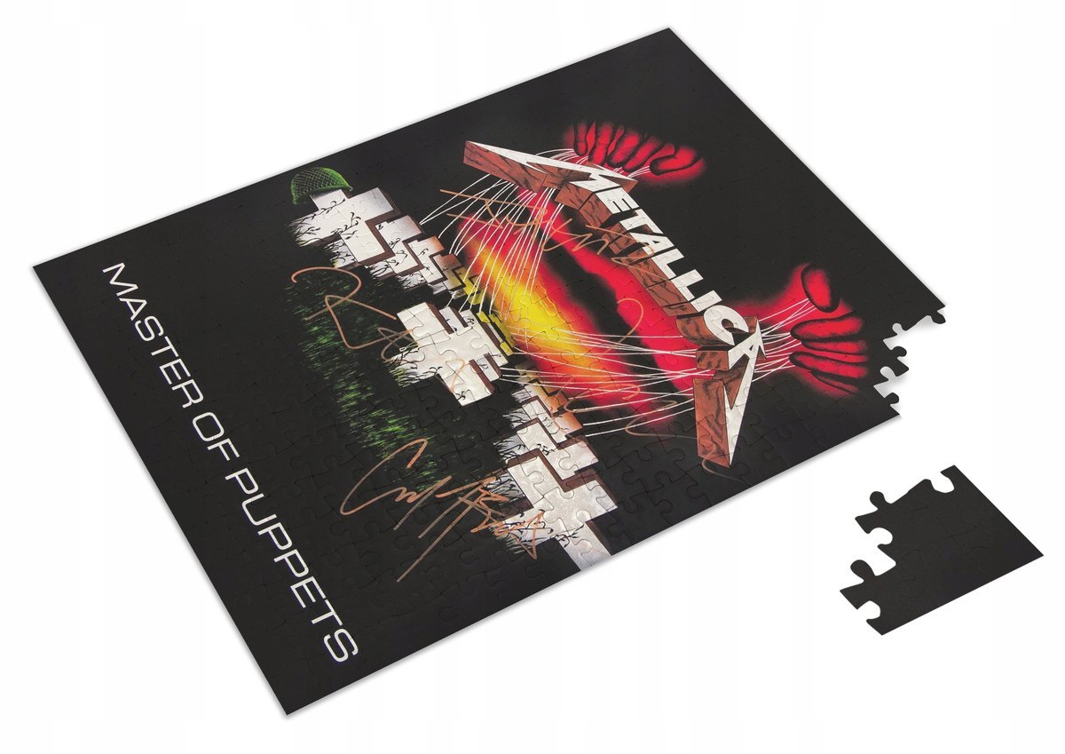 Puzzle METALLICA Metalica Zespół Hard Rock A3 252 el z Nadrukiem + IMIĘ 30