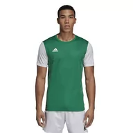 Odzież sportowa dziecięca - Adidas, Koszulka dziecięca, Estro 19 JSY, zielony, rozmiar 128 - miniaturka - grafika 1