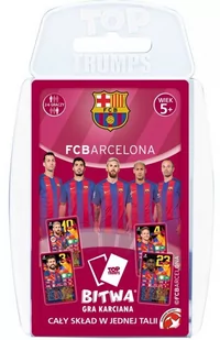 Winning Moves Gra - Top Trumps Fc Barcelona - Wysyłka W 24H !!! - Gry planszowe - miniaturka - grafika 1