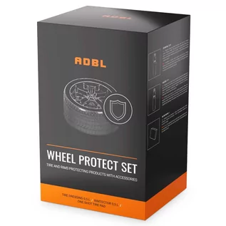 Akcesoria do mycia samochodu - ADBL Wheel Protectant SET - zestaw do zabezpieczenia opon i felg - grafika 1