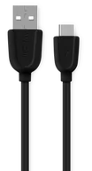 Kable USB - Mobilari SZYBKOŁADUJĄCY PRZEWÓD KABEL USB 2.0 A TYP C USB M555032 M555032BK - miniaturka - grafika 1