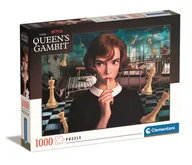 Puzzle - Puzzle 1000 Gambit Królowej Netflix - Clementoni - miniaturka - grafika 1