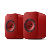 Głośniki i kolumny - KEF LSX II głośnik aktywny (czerwony) - miniaturka - grafika 1