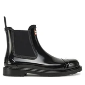 Kalosze damskie - Kalosze Hunter WFS1018RGL Czarny - miniaturka - grafika 1