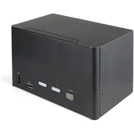 Przełączniki KVM - StarTech SV231QDPU34K przełącznik KVM Czarny - miniaturka - grafika 1