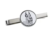 Spinki do mankietów i krawatów - Sznaucer, Schnauzer I - spinka do krawata z psem, personalizowany klips do krawata, wyjątkowy prezent dla mężczyzny marki Art-Dog - miniaturka - grafika 1