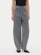 Spodnie damskie - Vero Moda Jeansy Billie 10336831 Szary Loose Fit - miniaturka - grafika 1