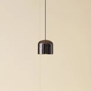 Lindby lampa wisząca LED Lumaro,czarny,Ø8,2cm,aluminium,48V,ściemniany - Lampy sufitowe - miniaturka - grafika 1