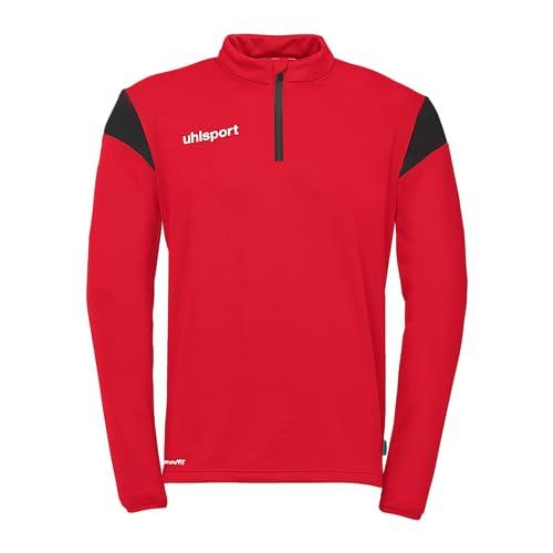 uhlsport Squad 27 1/4 Zip Top Piłka Nożna Koszulka z długim rękawem i Jersey Sportowy Bez Kapturem Unisex