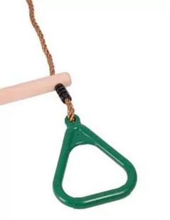 Małpiszon, Obręcze Z Trapezem Zielony - Zabawki sensoryczne - miniaturka - grafika 1