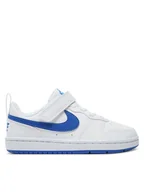Buty dla chłopców - Nike Sneakersy Court Borough Low Recraft (Ps) DV5457 110 Biały - miniaturka - grafika 1