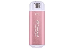 SSD USB-C 2TB EXT. PINK/TS2TESD300P TRANSCEND - Dyski SSD - miniaturka - grafika 1