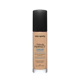 Miss Sporty Naturally Perfect nawilżający podkład serum 20 30ml - Podkłady do twarzy - miniaturka - grafika 1