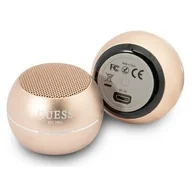 Głośniki przenośne - Guess GUWSALGED Złoty - miniaturka - grafika 1