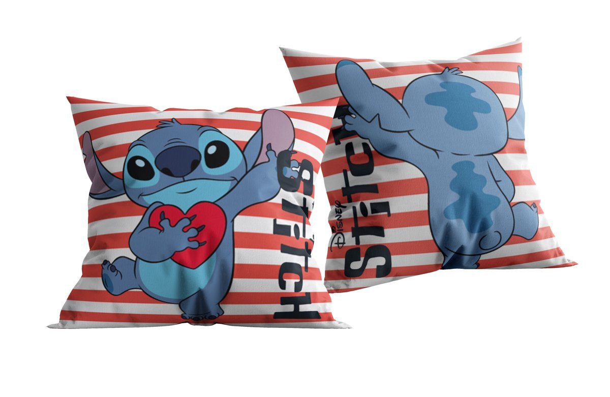 Poszewka welwetowa na poduszkę Disney Lilo i Stitch LIS20250704 40 x 40 cm