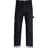 Spodnie męskie - Lee Carpenter Męskie Spodnie Materiałowe Pin Stripe L75Kejca-W30 L32 - miniaturka - grafika 1