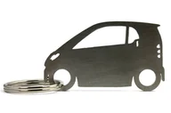 Akcesoria motoryzacyjne - Brelok stal nierdzewna Smart Fortwo MK1 - miniaturka - grafika 1