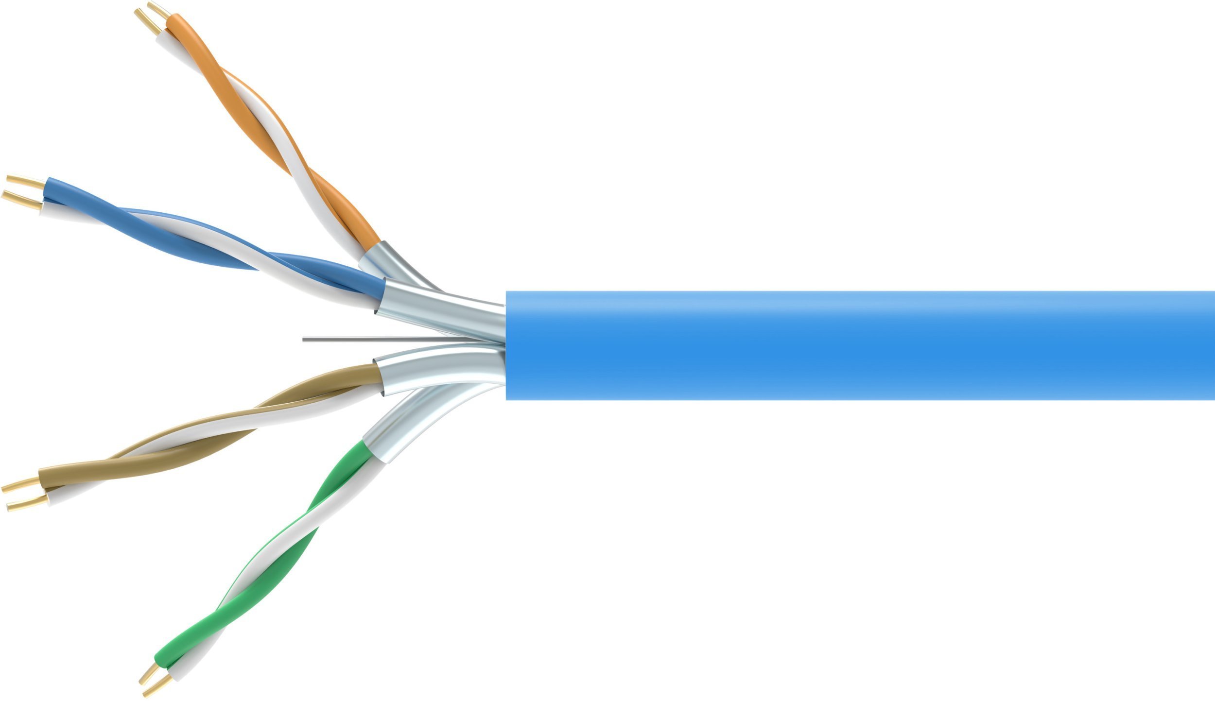 Equip 404546 kabel sieciowy Niebieski 305 m Cat6a U/FTP STP