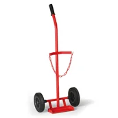 Wózki magazynowe - B2B Partner Wózek na butle gazowe niski 1539 - miniaturka - grafika 1