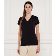 Koszulki i topy damskie - Armani Exchange T-shirt Slim Fit - miniaturka - grafika 1