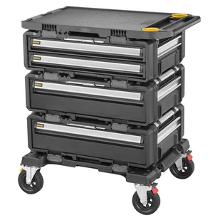 DeWALT DWST60510-1 pudełko na narzędzia Przybornik Metal, Plastik Czarny, Stal nierdzewna, Żółty - Skrzynki i torby narzędziowe - miniaturka - grafika 1