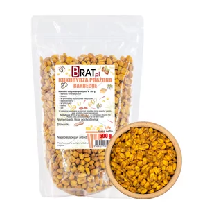 Kukurydza prażona barbeque 500g - Chipsy - miniaturka - grafika 1
