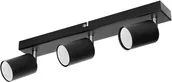 Lampy sufitowe - Lampa ścienno-sufitowa DOA SP 3 Czarna  od 89 zł! - miniaturka - grafika 1