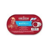 Konserwy i dania rybne - King Oscar Filet z Makreli w wodzie z solą morską 160g - miniaturka - grafika 1