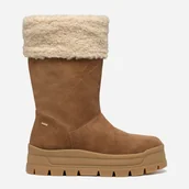 Kozaki damskie - Zimowe kozaki damskie na grubej podeszwie Geox D Spherica Ec7.1 B A D46WSB00022C6372 40 Brązowe (8056206959101). Kozaki damskie - miniaturka - grafika 1