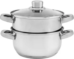 Florina-ga-200-10 - Garnek Do Gotowania Na Parze Steamer Ambiente 18cm Inox 3-elem. Ind. (garnek 1,7l, Parnik 1,5l, Pokrywka) - Garnki - miniaturka - grafika 1