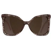 Okulary przeciwsłoneczne - Okulary damskie Karl Lagerfeld przeciwsłoneczne - miniaturka - grafika 1