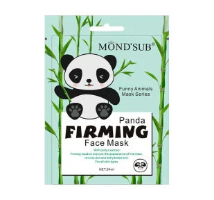 Maska w płachcie do twarzy Panda 24ml - Akcesoria i kosmetyki do stylizacji brwi - miniaturka - grafika 1