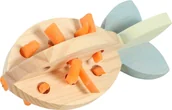 Akcesoria dla gryzoni - ZOLUX Zabawka na przysmaki dla królika kawii drewniana marchew COSY 6x6x14 - miniaturka - grafika 1
