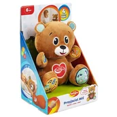 Zabawki interaktywne dla dzieci - Zabawka edukacyjna DUMEL Językowa dla najmłodszych Przyjaciel Miś DD30003 - miniaturka - grafika 1