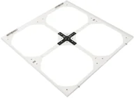 Chłodzenie wodne - Watercool MO-RA IV 400 Lüfter Rahmen - 200mm, weiß - miniaturka - grafika 1