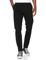 Spodnie męskie - ONLY & SONS Klasyczne chinosy męskie, czarny, 29W / 30L - miniaturka - grafika 1