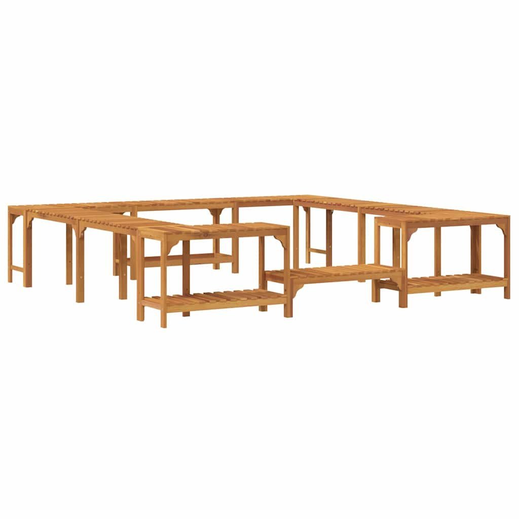 vidaXL Kwadratowa Osłona na Zewnątrz do Gorącej Wanny 250 x 250 cm