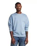 Bluzy męskie - G-STAR RAW Męska bluza o regularnym kroju, niebieska (Lake B782-813), M, Niebieski (Lake B782-813), M - miniaturka - grafika 1