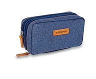 Długopisy - Diabetic´s Elite Bags torba izotermiczna dla diabetyków, na długopisy insulinowe i glikometry; kolor: ciemny dżins, NIEBIESKI, Nowoczesny - miniaturka - grafika 1