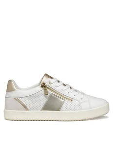 Geox Sneakersy D Blomiee D366HE 05422 C1352 Biały - Sneakersy damskie - miniaturka - grafika 1