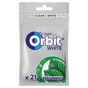 Gumy do żucia, lizaki, dropsy - Orbit White Spearmint Bezcukrowa guma do żucia 29 g (21 sztuk) - miniaturka - grafika 1