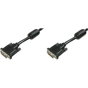Assmann Kabel połączeniowy DVI-D DualLink WQXGA 30Hz HD Typ DVI-D (24+1)/DVI-D (24+1) M/M czarny 10m 1_494911 - Kable komputerowe i do monitorów - miniaturka - grafika 1